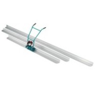 Rigla-grinda vibranta - Honda GX25 1.1CP 4 timpi, finisare beton, profil aluminiu 3m - WP-RV3m-Honda
