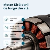 Set masina de gaurit cu acumulator litiu 20V, 2Ah si valiza 74 accesorii - Konner & Sohnen - KS-ID20V-60 KIT 74