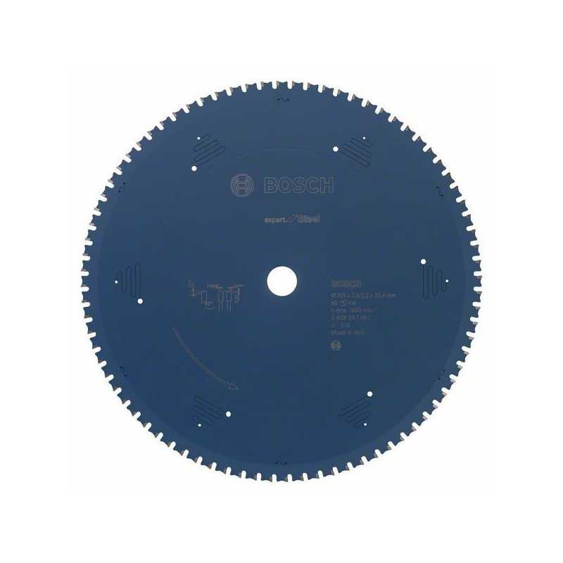 Bosch Panza ferastrau circular Expert for Steel, 355x25.4x2.6mm, 80T