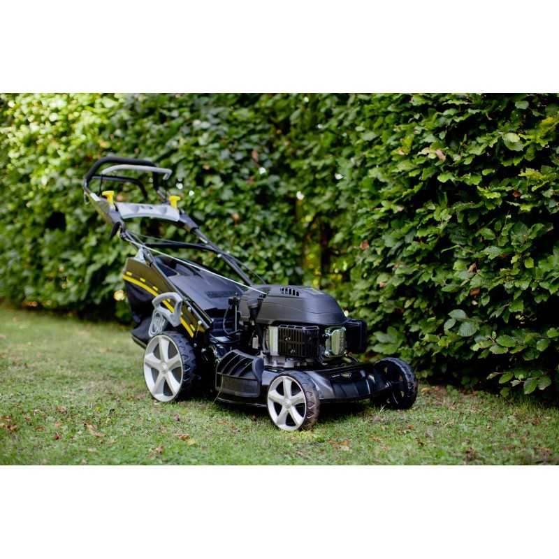 Texas Razor 5160TR/WE, Masina de tuns gazon, benzina, 4.4CP, latime 510mm, reglaj central, autopropulsata, pornire electrica