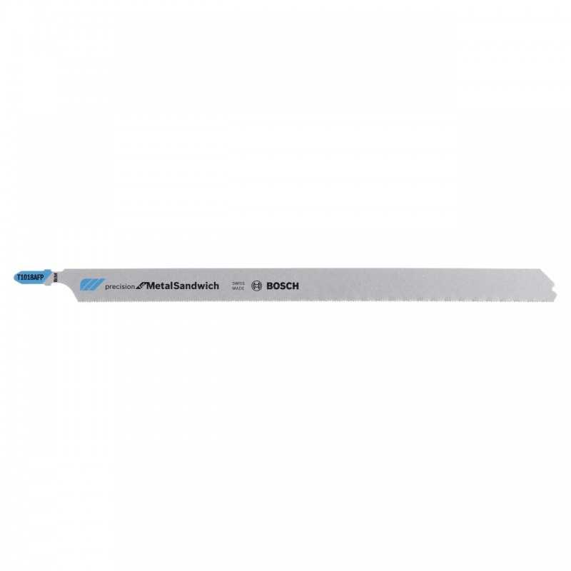 Bosch Set 3 panze ferastrau vertical T 1018 AFP Precision for Metal Sandwich, 250mm
