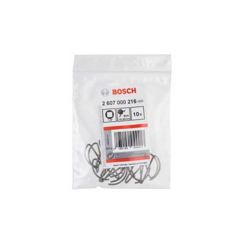 Bosch Set 10 sigurante cheie 15/30 pentru GDS 18