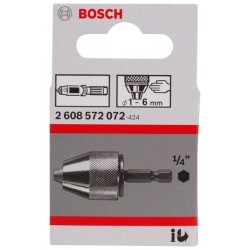 Bosch Mandrina rapida 1-6mm, adaptor 1/4"