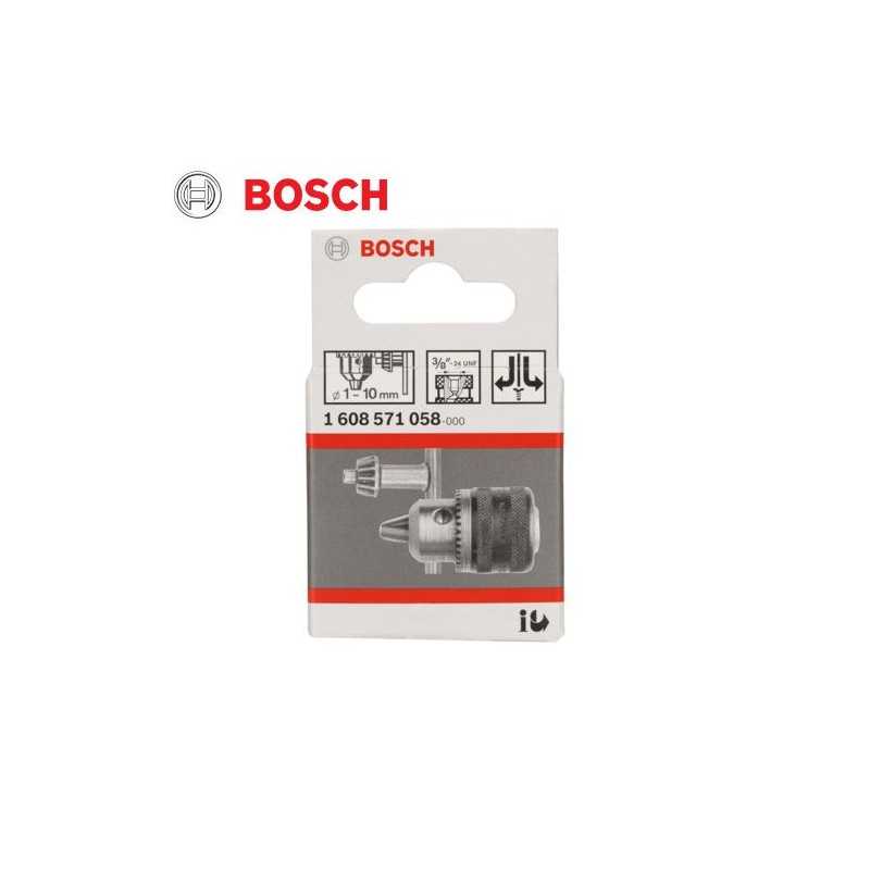 Bosch Mandrina cu cheie 1-10mm, prindere 3/8"