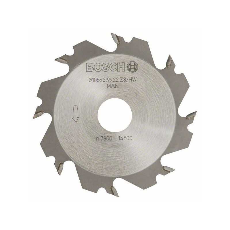 Bosch Freza disc HW pentru GFF 22 A, 105x22x4mm, 8T