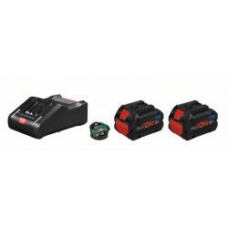 Bosch 2xProCORE 18V + GAL18V-160C + GCY 42 Set 2 acumulatori Li-Ion, 18V, 8Ah + Incarcator Power Boost de 16Ah + Modul de conect