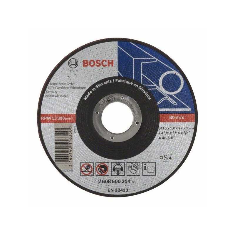 Bosch Disc de taiere drept Expert for Metal AS 46 S BF, 115mm, 1.6mm