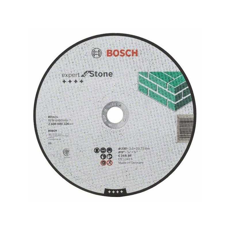 Bosch Disc de taiere drept Expert for Stone C 24 R BF, 230mm, 3.0mm