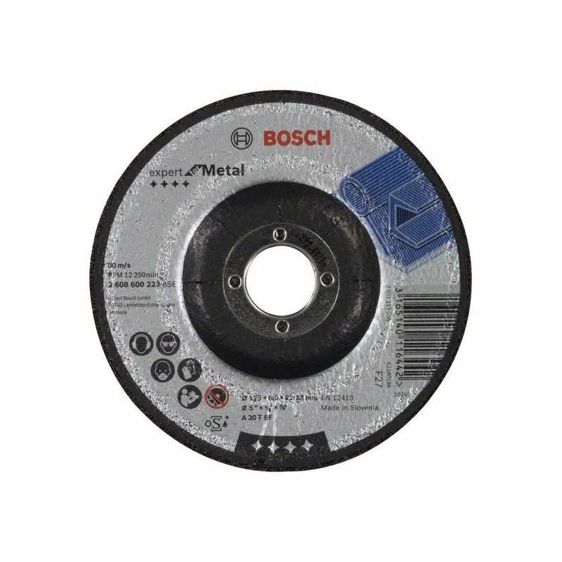 Bosch Disc slefuire metal 125x6mm
