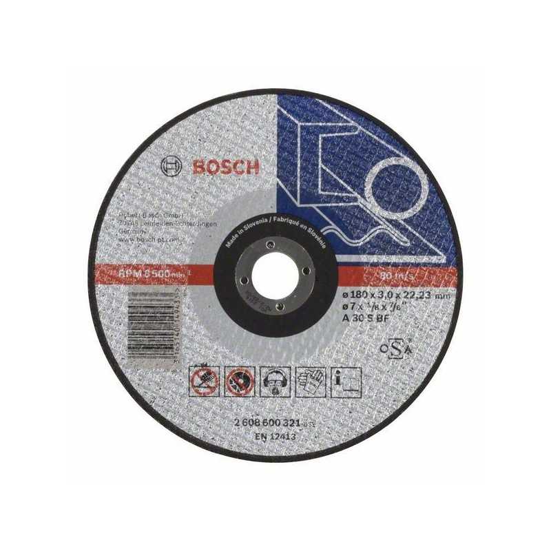Bosch Disc de taiere drept Expert for Metal A 30 S BF, 180mm, 3.0mm