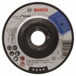 Bosch Disc de taiere cu degajare Expert for Metal A 30 S BF, 115mm, 2.5mm