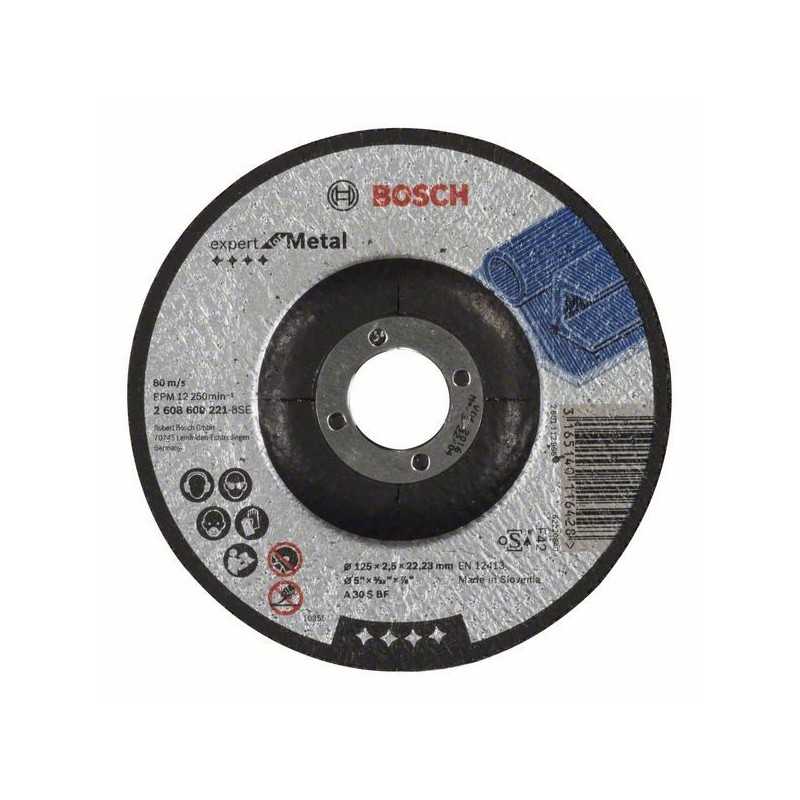 Bosch Disc de taiere cu degajare Expert for Metal A 30 S BF, 125mm, 2.5mm