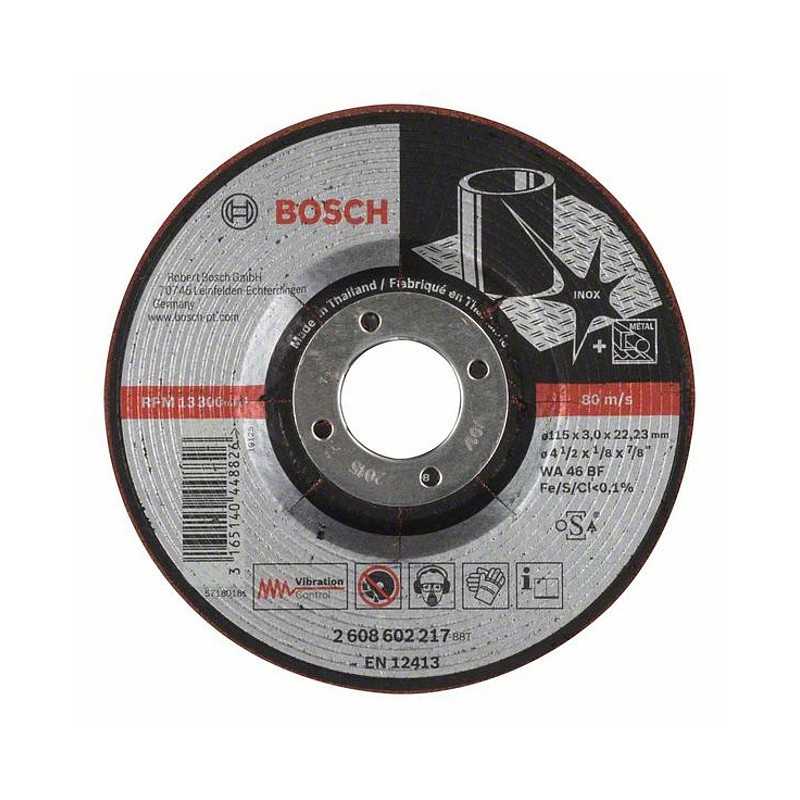 Bosch Disc de degrosare semiflexibil WA 46 BF, 115mm, 3.0mm