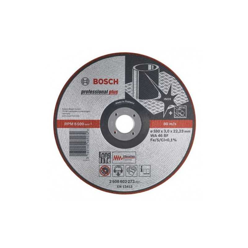 Bosch Disc slefuire semiflexibil, 180x22.23x3.0mm