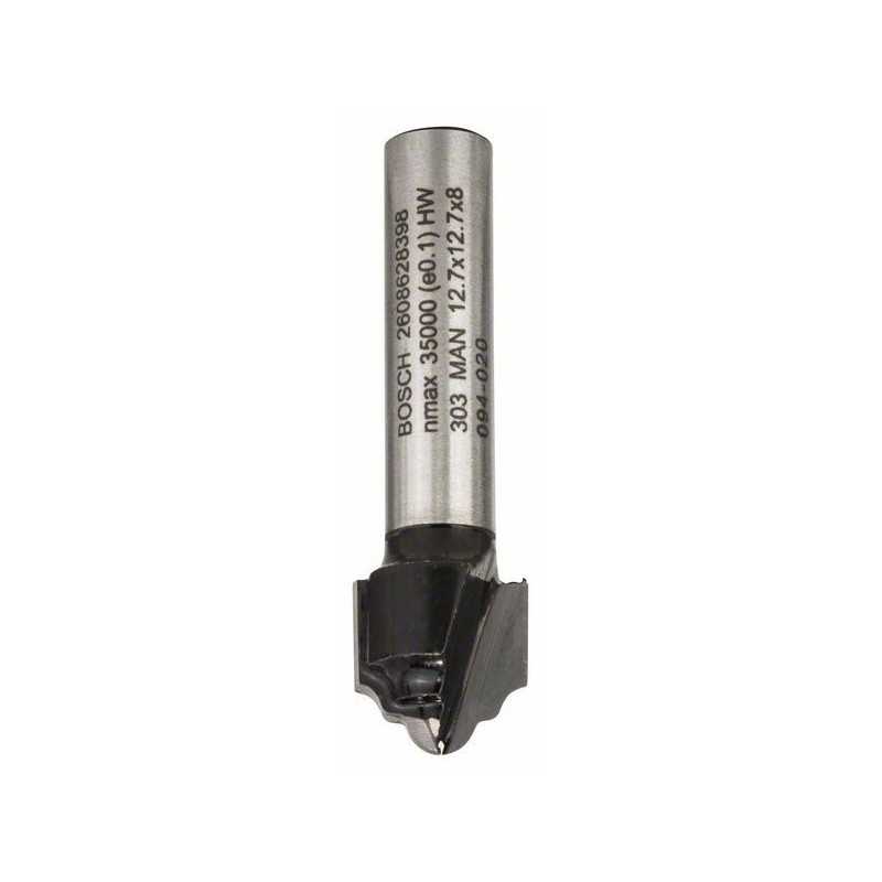 Bosch Freza pentru realizarea muchiilor H, 8mm, R1 2.4mm, D 12.7mm, L 12.4mm, G 46