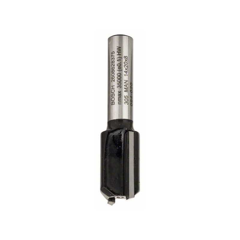 Bosch Freza dreapta, 8mm, D1 14mm, L 20mm, G 51mm 8mm, D1 14mm, L 20mm, G 51mm