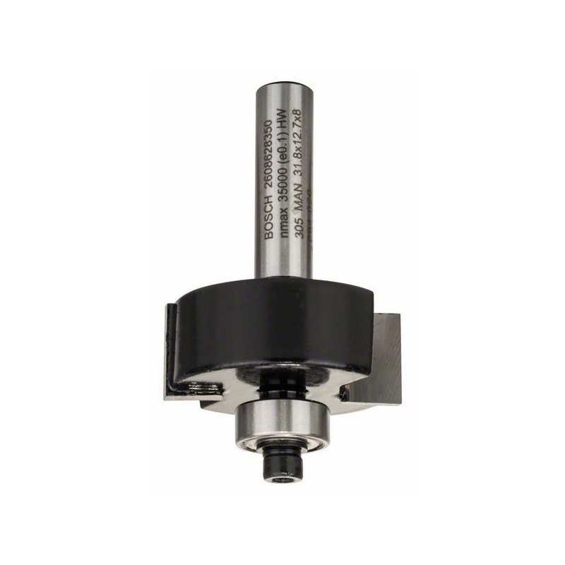 Bosch Freza de faltuire, 8mm, B 9.5mm, D 31.8mm, L 12.5mm, G 54mm 8mm, B 9.5mm