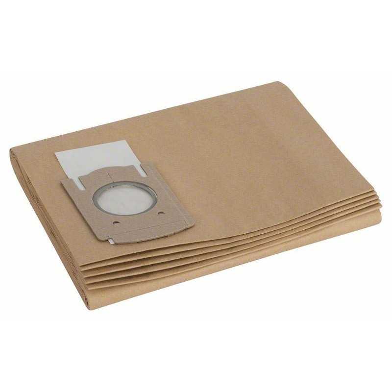 Bosch Set de 5 Saci filtranti din hartie, pentru GAS 12 / PAS 12