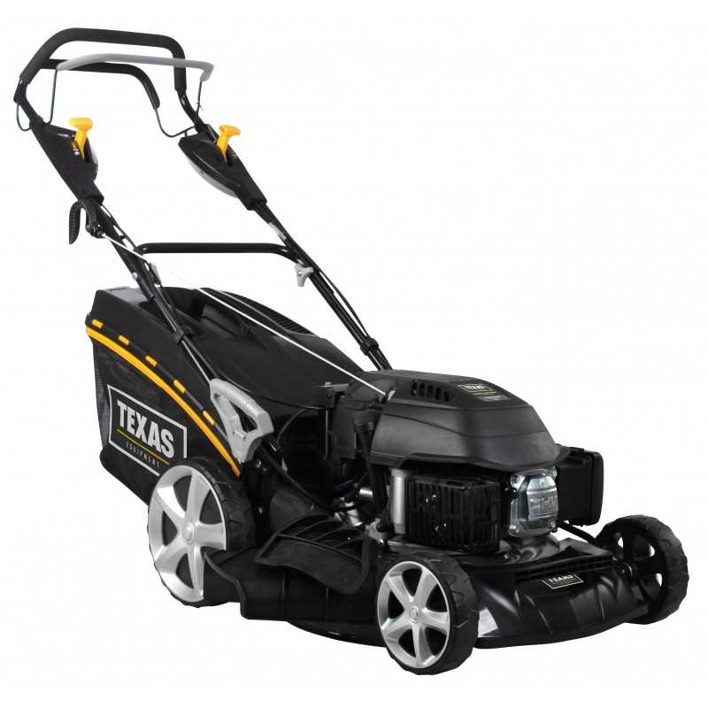 Texas Razor 4650TR/WE, Masina de tuns gazon, 3CP, latime taiere 46cm, inaltime taiere 28-75mm, 65L, benzina, reglaj central, ele