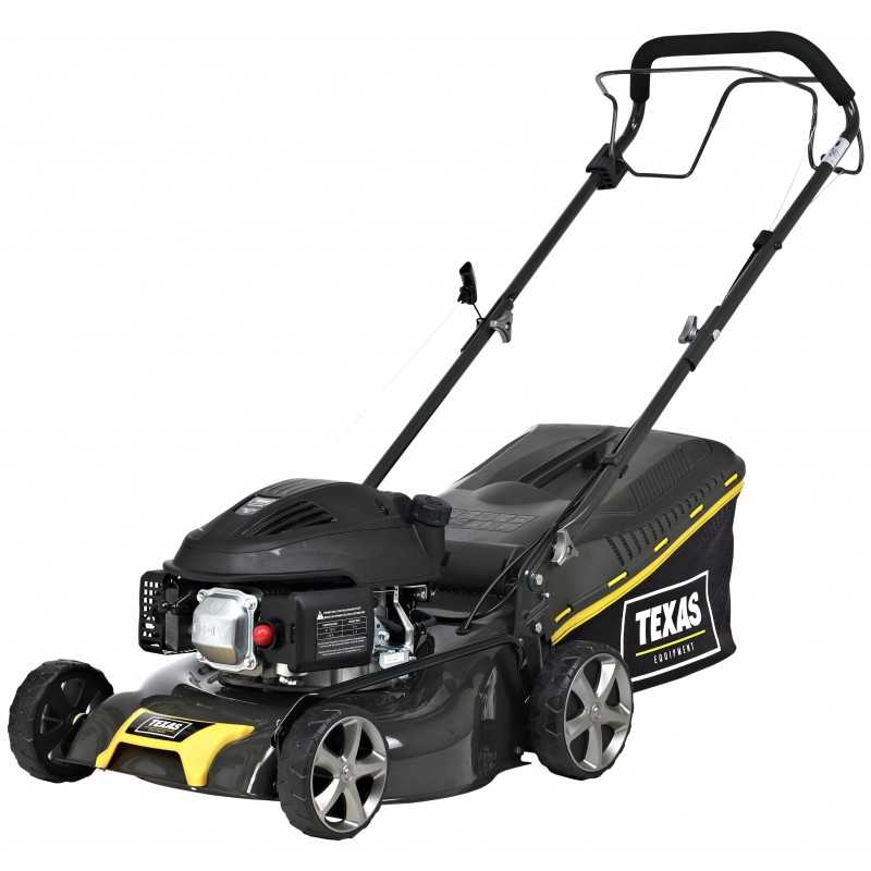 Texas Razor 4210TR Masina de tuns gazon, 1.6CP, latime lucru 42cm, inaltime taiere 28-75mm, 45L, benzina, autopropulsata, reglaj