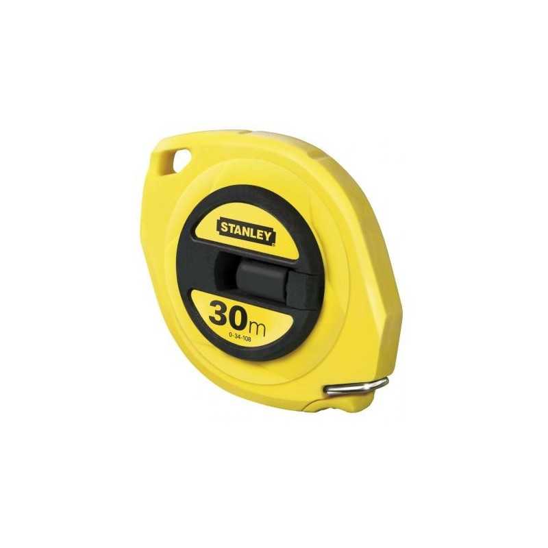 Stanley 0-34-108 Ruleta inchisa standard cu banda de otel, 9.5mm, 30m