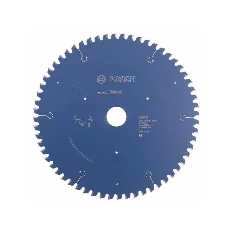 Bosch Panza ferastrau circular Expert for Wood, 254x30x2.4mm, 60T