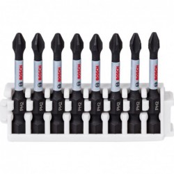 Bosch Set 8 biti impact Insert Bit, 50mm, PH2
