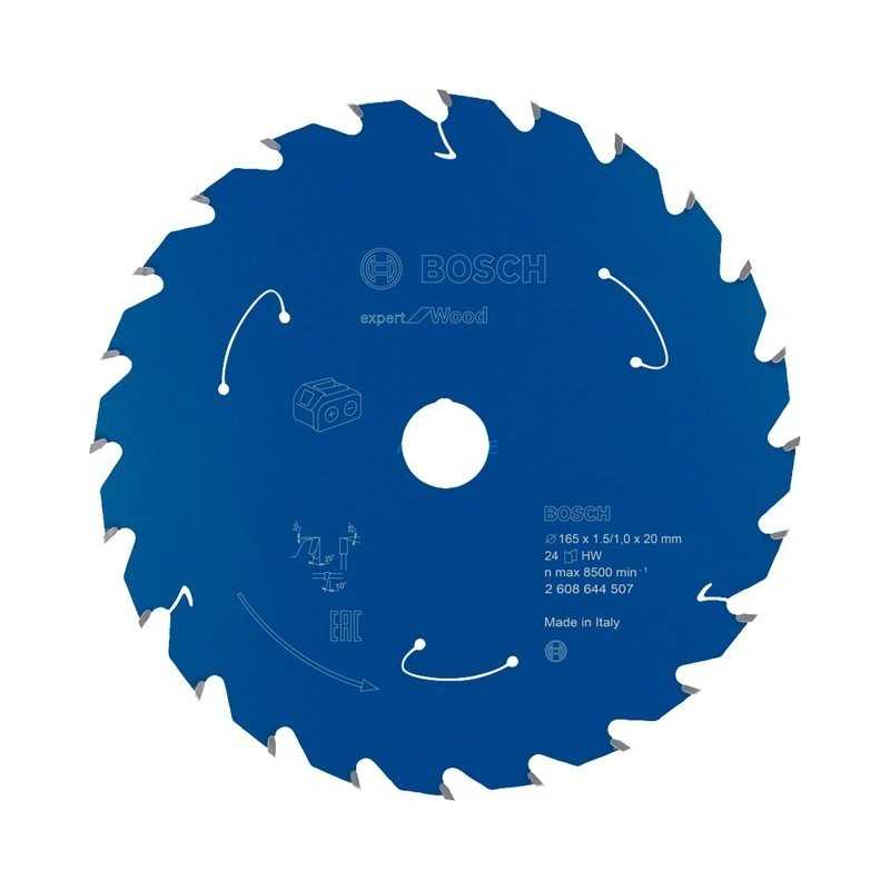 Bosch Panza ferastrau circular Expert for Wood, 165x20x1.5mm, 24T