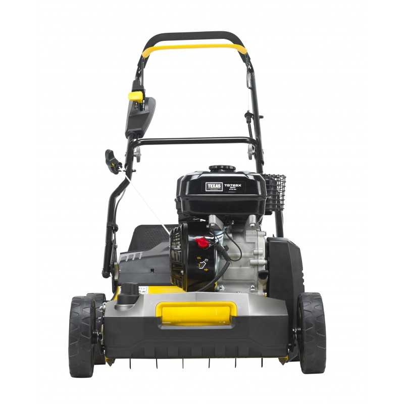 Texas Pro Cut 400TG 2-in-1 Scarificator si aerator gazon, benzina, 5CP, reglaj central, latime lucru 400mm