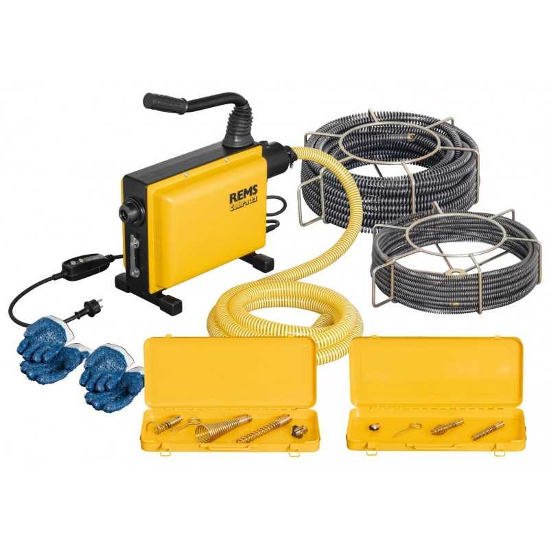 REMS Scula electrica de curatat tevi Cobra 22 Set 16+22 172012