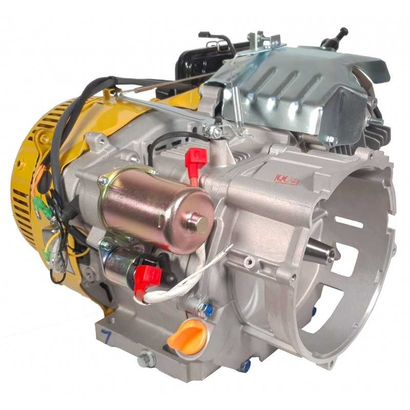 Yihu YH190FE - Motor benzina 16CP, 420cc, 1C 4T OHV, ax conic