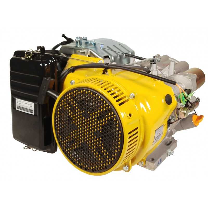 Yihu YH192FBE - Motor benzina 19CP, 459cc, 1C 4T OHV, ax conic
