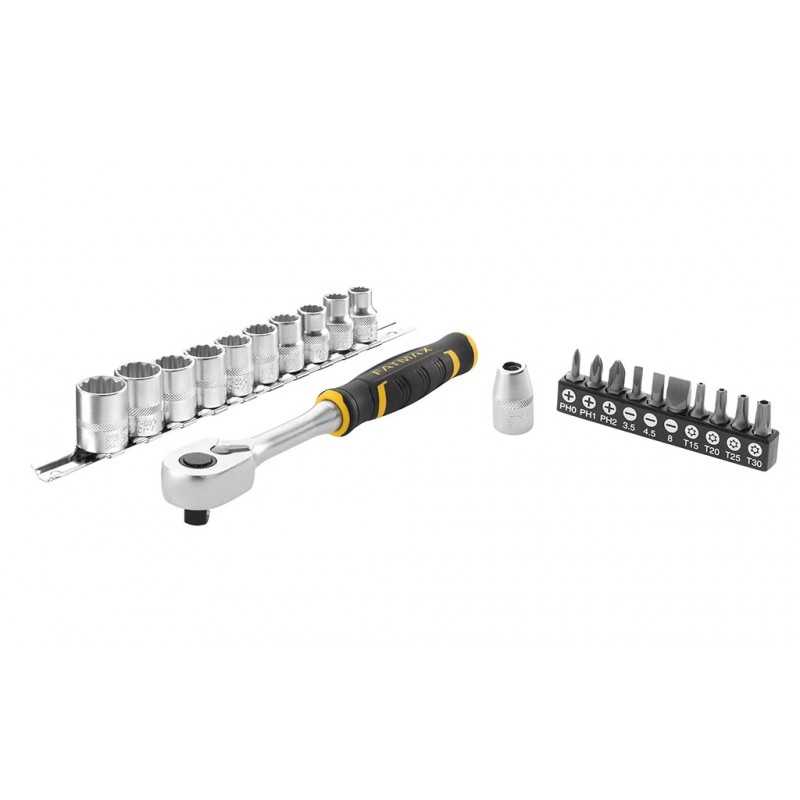 Stanley FMMT82680-0 Set clichet 120 dinti + biti 3/8"