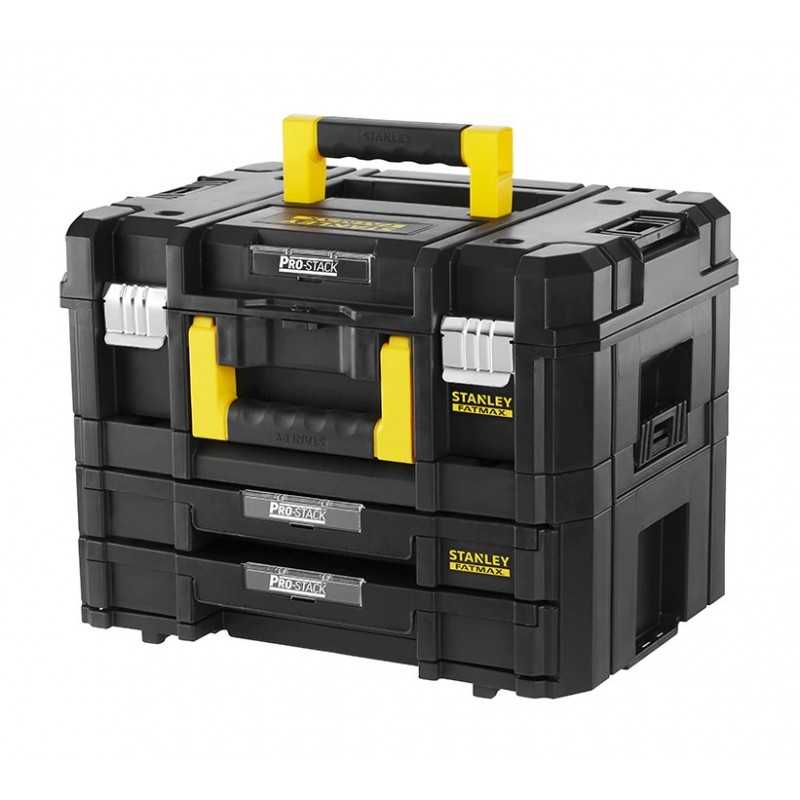 Stanley FMST1-71981 Cutie depozitare Tstak si cutie 2 sertare Tstak - 440 x 326.1 x 331.7 mm