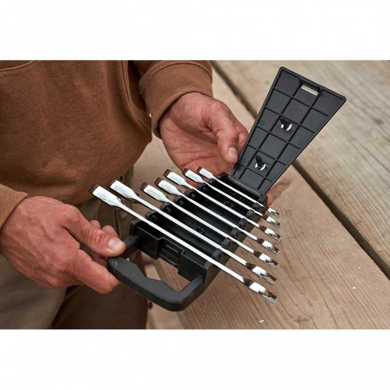 Stanley STMT82846-0 Set chei combinate cu clichet - 7 piese