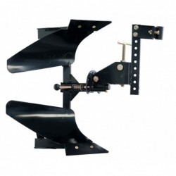 ProGARDEN PRO-PR2B-31 plug reversibil cu doua brazdare pentru motocultor, tija 31cm