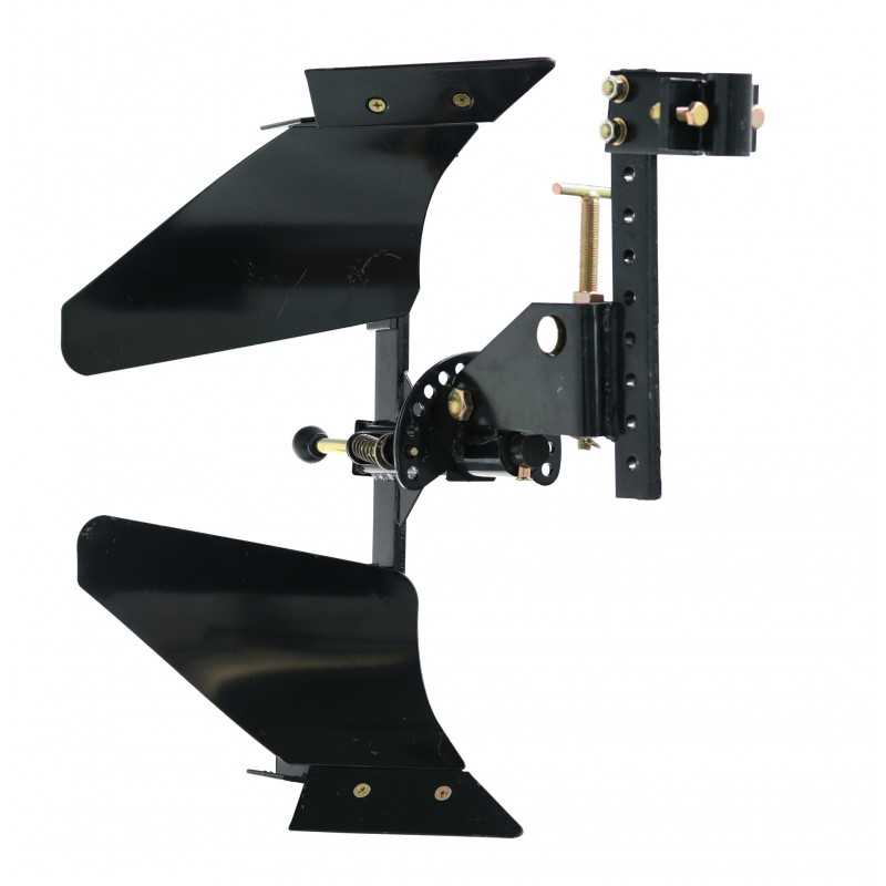 ProGARDEN PRO-PR2B-31 plug reversibil cu doua brazdare pentru motocultor, tija 31cm