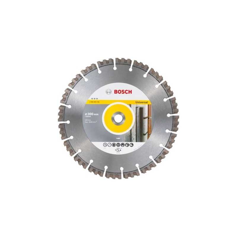 Bosch Disc diamantat universal Best, 300x20x15 mm