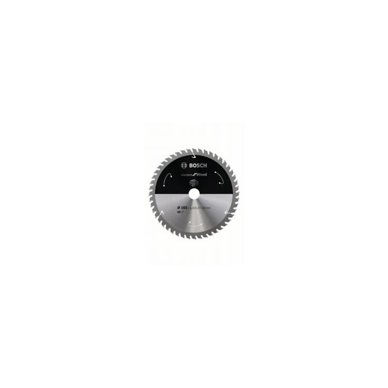 Bosch Panza ferastrau circular cu acumulator Standard for Wood, 165x20x1.5mm, 48T