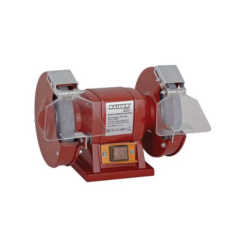 Raider RDP-BG02 Polizor de banc 370W, 200mm