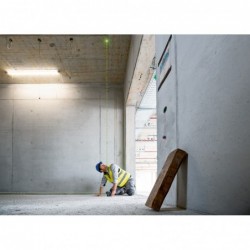 Bosch GPL 3 G Nivela cu 3 puncte cu laser verde, 30 m