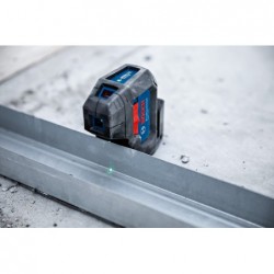 Bosch GPL 3 G Nivela cu 3 puncte cu laser verde, 30 m