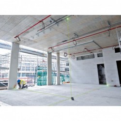 Bosch GPL 5 G Nivela cu 5 puncte cu laser verde, 30 m