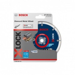 Bosch Disc diamantat Metal Wheel 125 mm cu X-LOCK