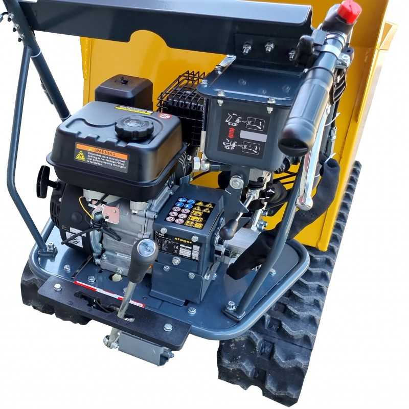 Stager RMT500S roaba cu motor termic 6.5CP, 500kg, senile