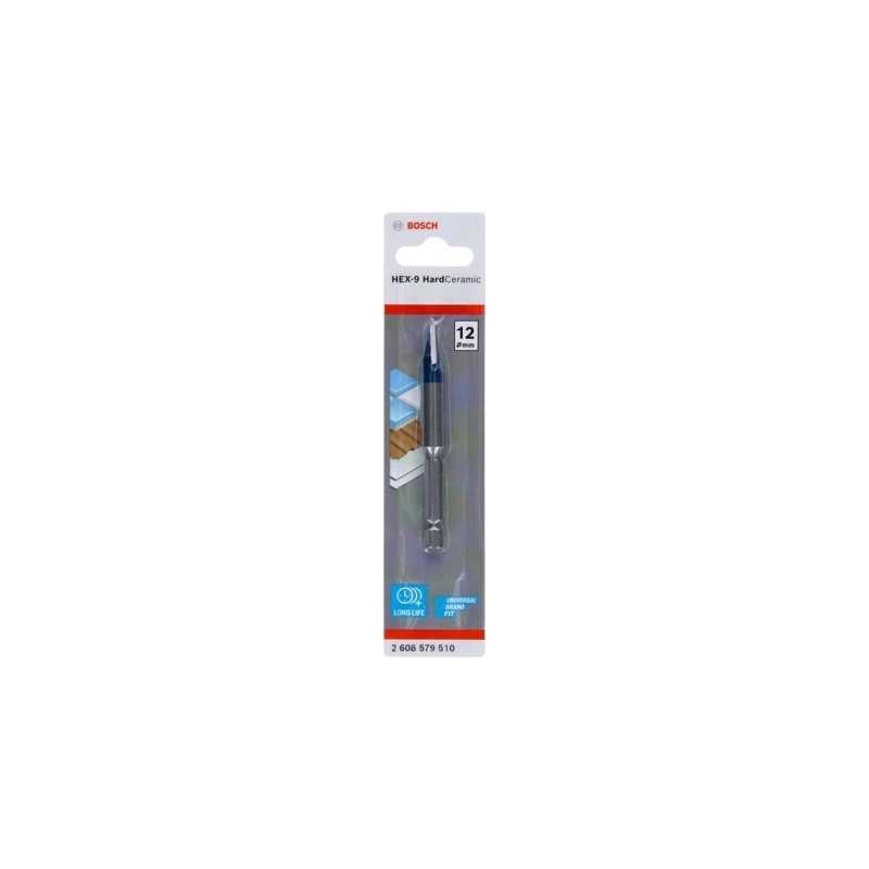 Bosch Burghiu placi ceramice HEX-9 Hard Ceramic, 12x90mm
