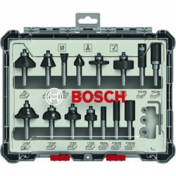 Bosch Set 15 freze HM tija 8mm