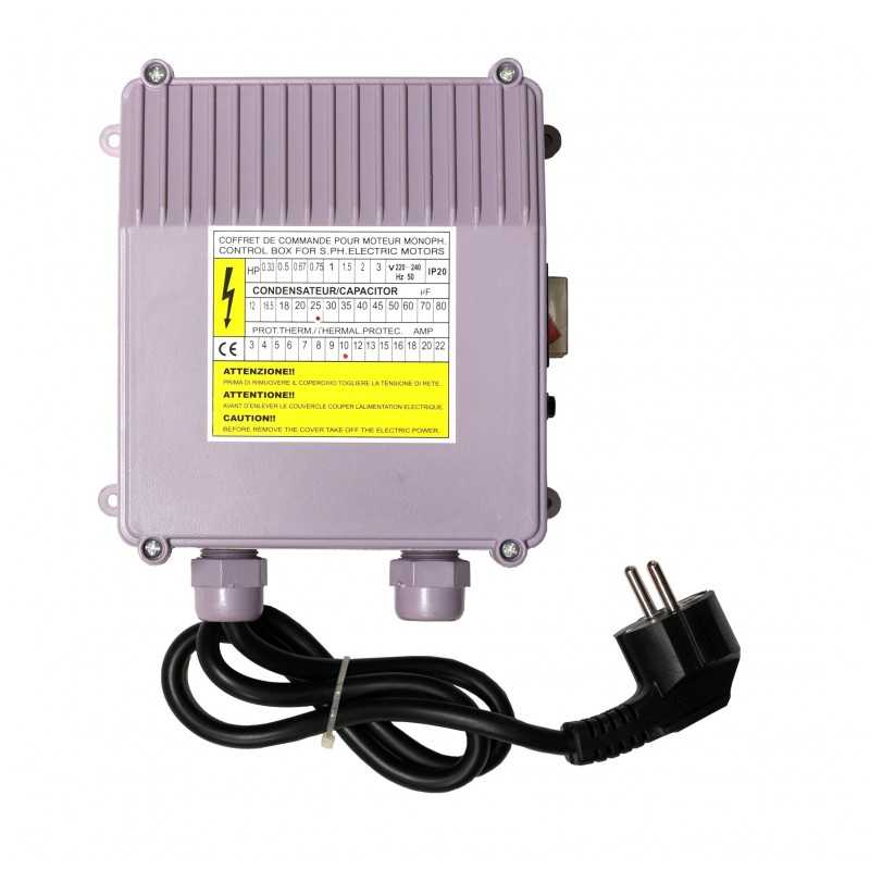ProGARDEN Cutie control pompa 10A, 25uF
