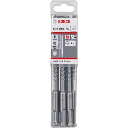 Bosch Set 10 burghie SDS Plus-7X, 6x100x165mm