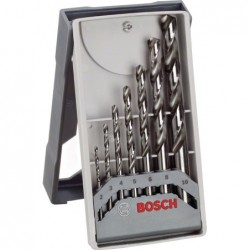 Bosch Caseta 7 burghie metal HSS-G, D2-10mm